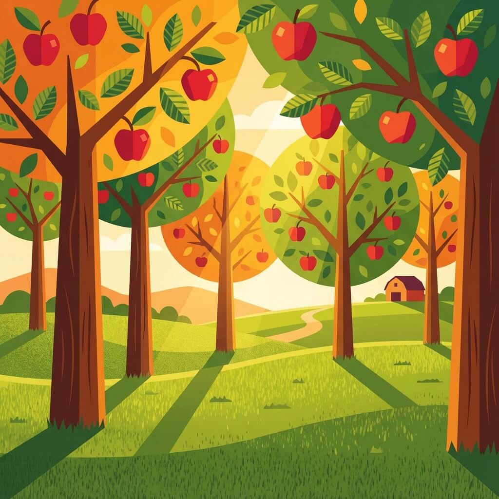 Orchard Background